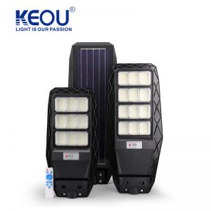 KEOU LD012 100W 200W 300W IP66 lamparas solares para calle