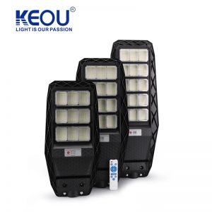 KEOU LD012 100W 200W 300W IP66 lamparas solares para calle